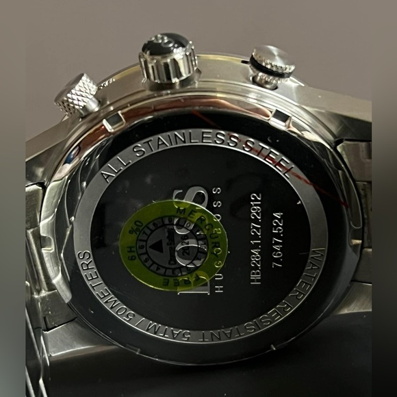 HB1513510 - Hugo Boss Men’s Rafale Blue Dial Chronograph Watch - Picture 12 of 13